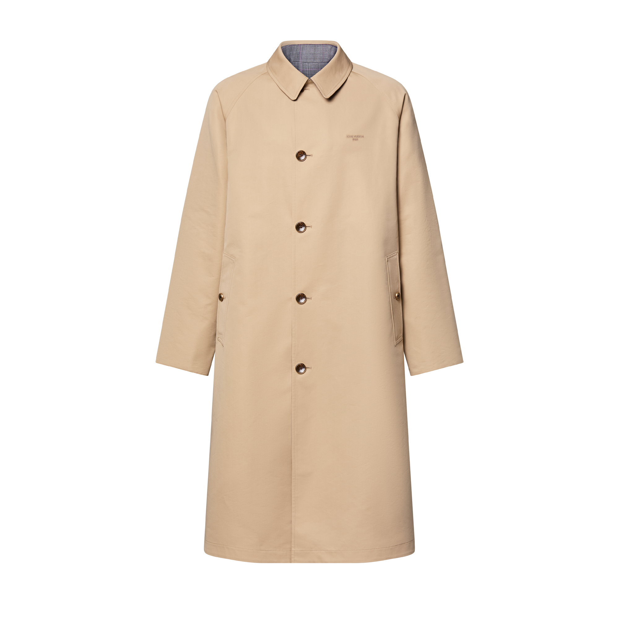 Reversible Cotton Silk Trench Coat - New - For Men | LOUIS VUITTON ®